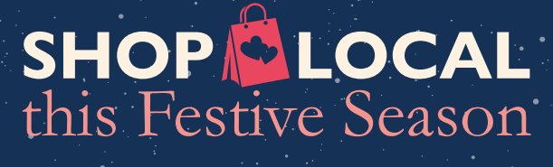 Shop Local this festive season banner