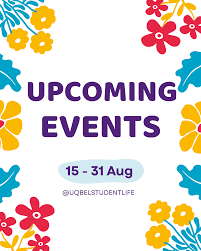 Upcoming events